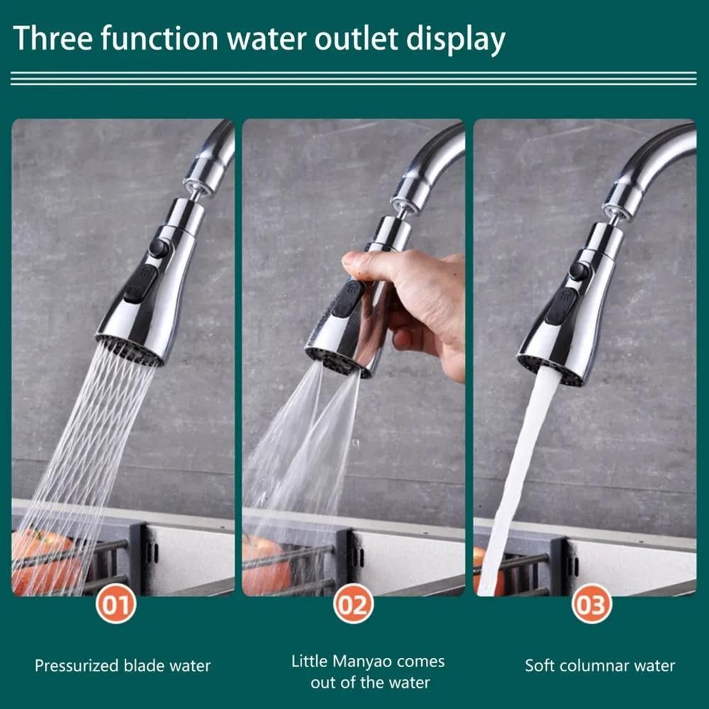 3 Modes, 1 Faucet – Wash Smarter, Save Water, Shine Brighter