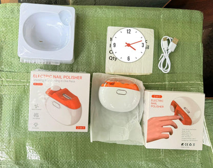 Rechargeable Electric Nail Clipper – Silent, Safe & Precise Trimming