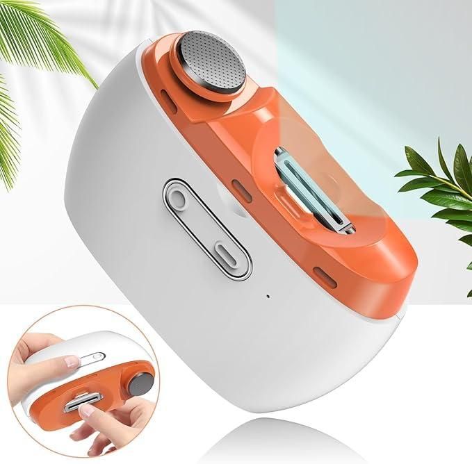 Rechargeable Electric Nail Clipper – Silent, Safe & Precise Trimming